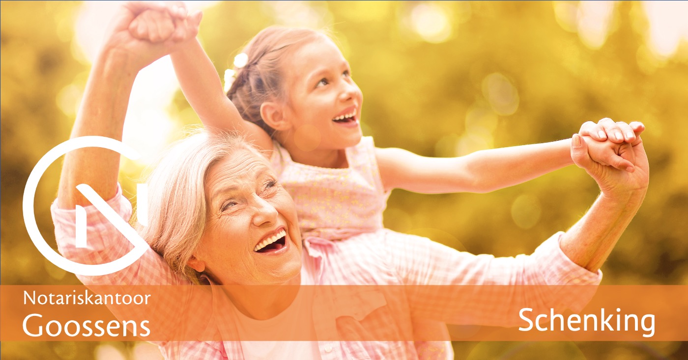 Schenking? Als eens over nagedacht? Bekijk onze info!