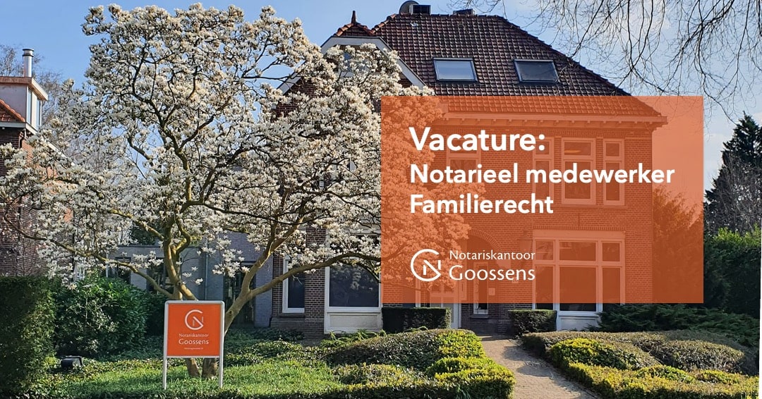 Notarieel medewerker Familierecht