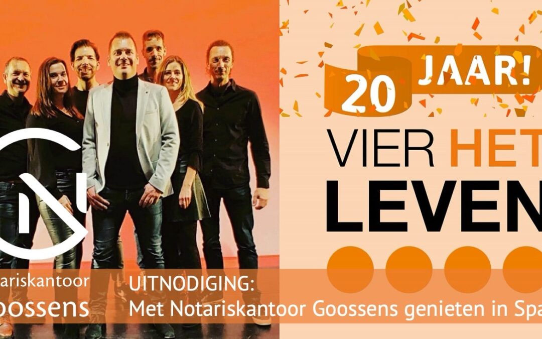 Vier het leven