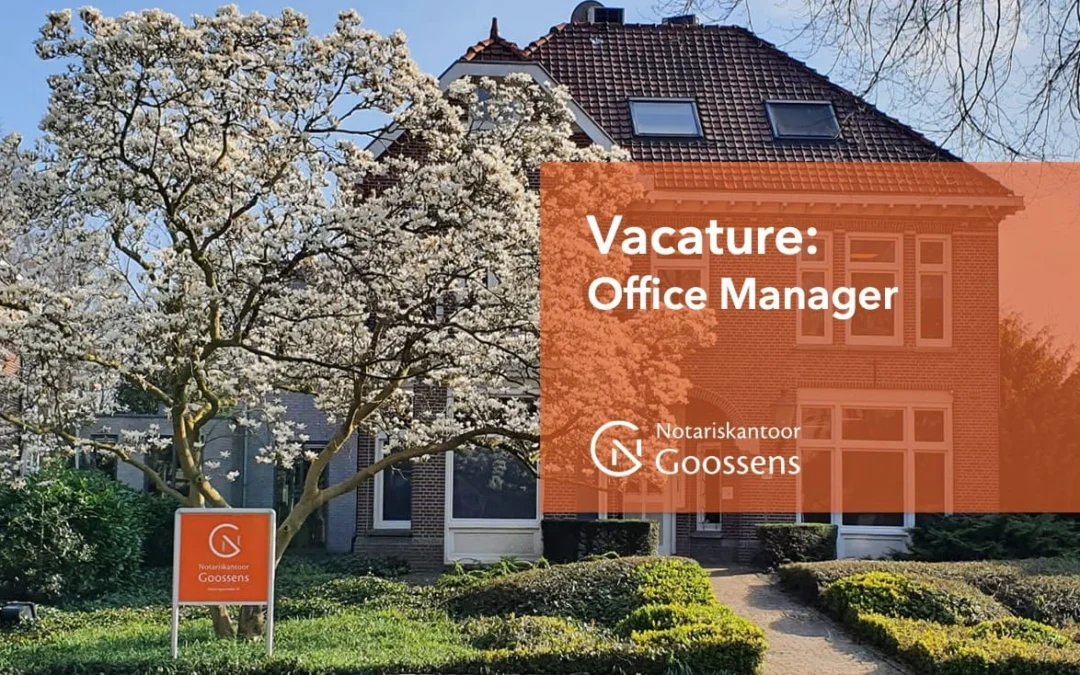 Vacature Office Manager